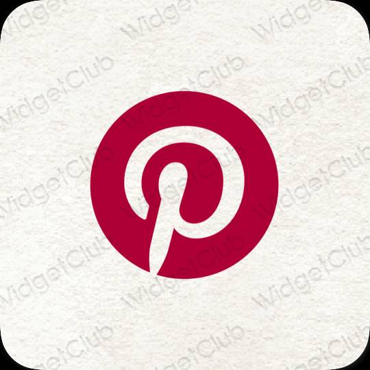 美學Pinterest 應用程序圖標