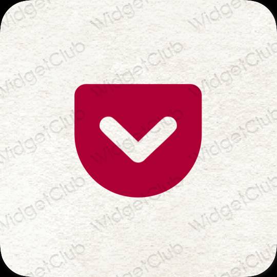 រូបតំណាងកម្មវិធី Pocket សោភ័ណភាព
