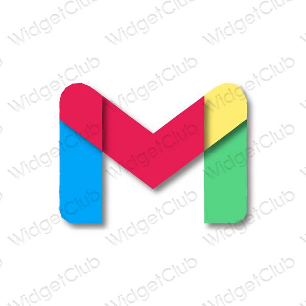 Esztétikus Gmail alkalmazásikonok