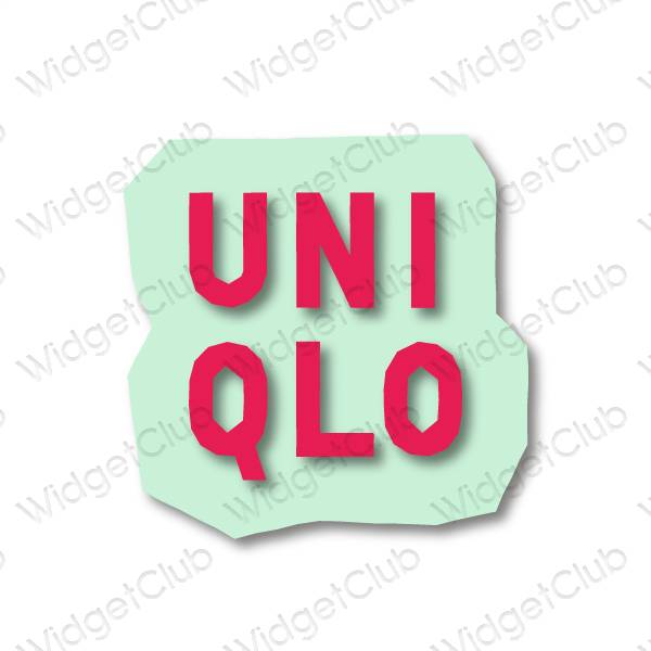 Estetické ikony aplikací UNIQLO