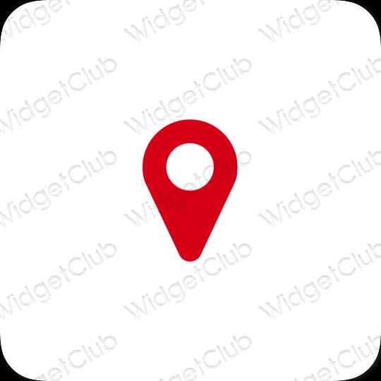 美學Google Map 應用程序圖標