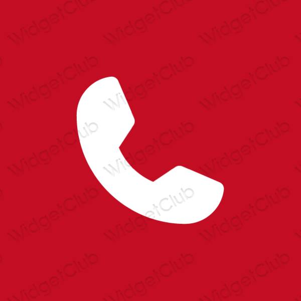 ესთეტიკური Phone აპლიკაციის ხატები