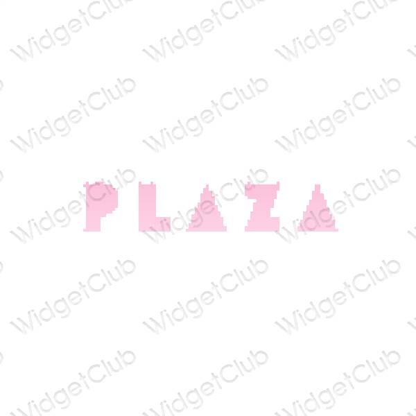 Aesthetic PLAZA app icons