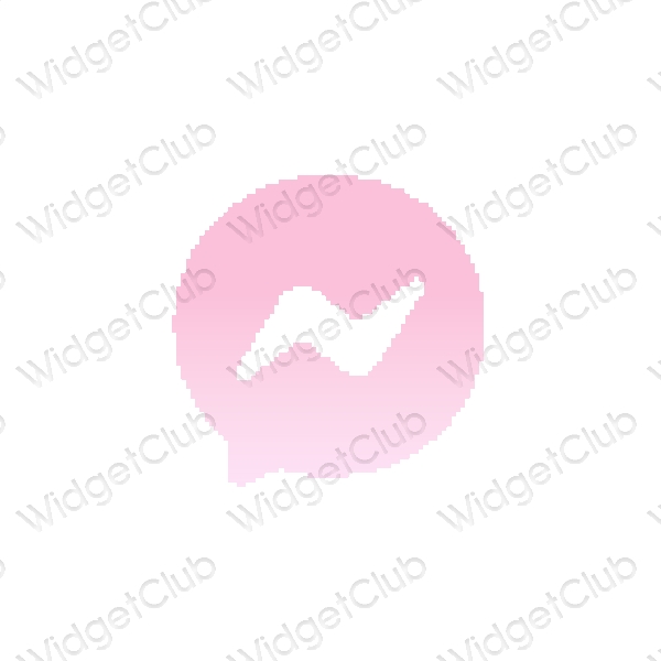 Baby pink messenger logo sale