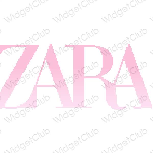 Aesthetic ZARA app icons