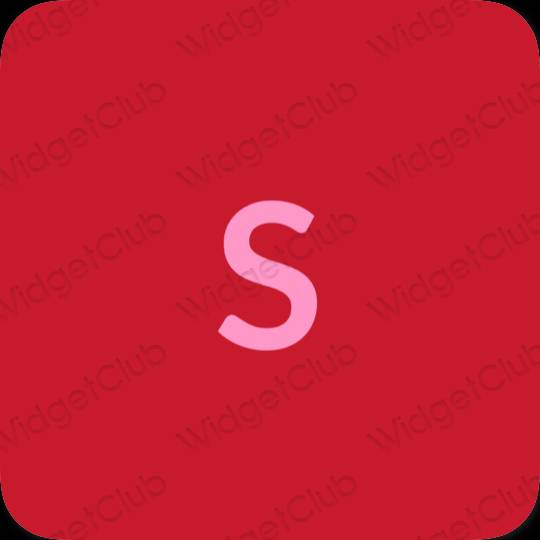 Aesthetic purple SHEIN app icons