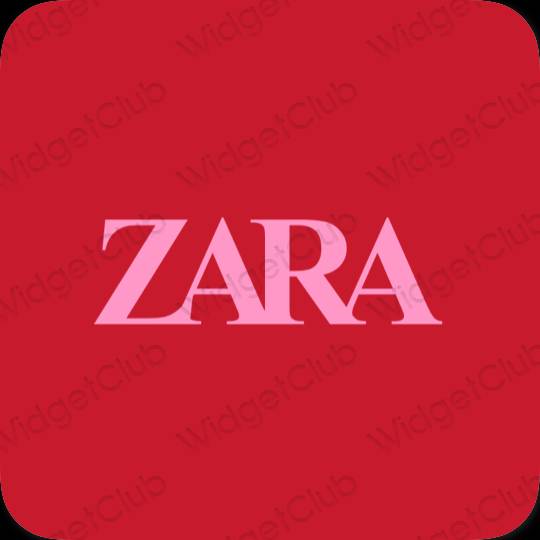 Aesthetic purple ZARA app icons