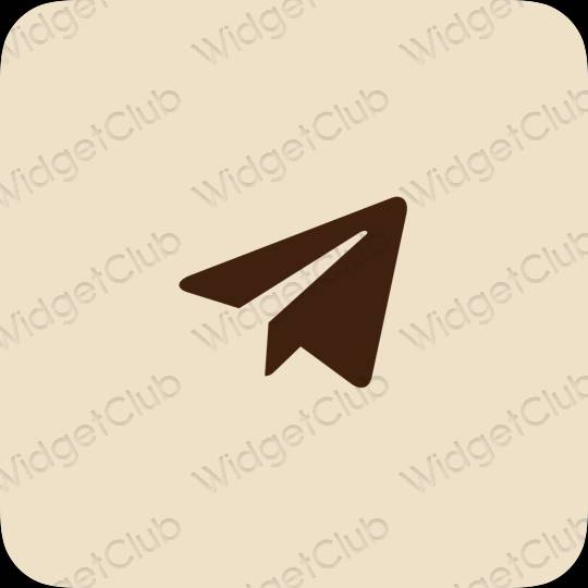 ესთეტიკური Telegram აპლიკაციის ხატები