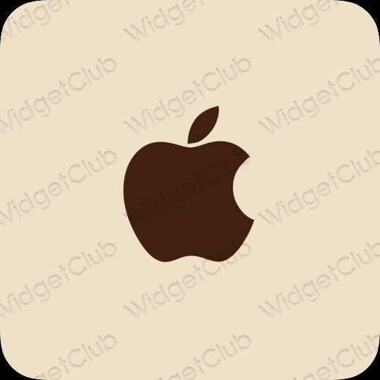 ესთეტიკური Apple Store აპლიკაციის ხატები