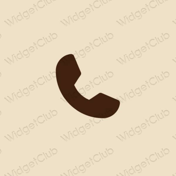 ესთეტიკური Phone აპლიკაციის ხატები