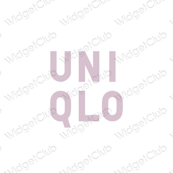 Aesthetic UNIQLO app icons