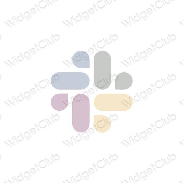 Aesthetic Slack app icons