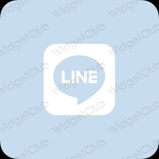Aesthetic LINE app icons