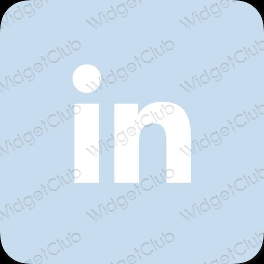 សោភ័ណ ពណ៌ស្វាយ Linkedin រូបតំណាងកម្មវិធី