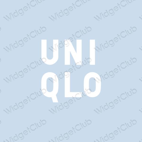 Estetické ikony aplikací UNIQLO
