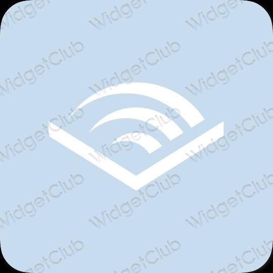 រូបតំណាងកម្មវិធី Audible សោភ័ណភាព