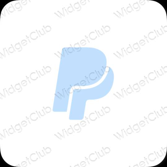 Estetske Paypal ikone aplikacij