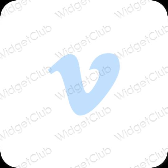 Aesthetic Vimeo app icons