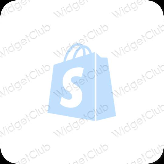 Aesthetic Shopify app icons