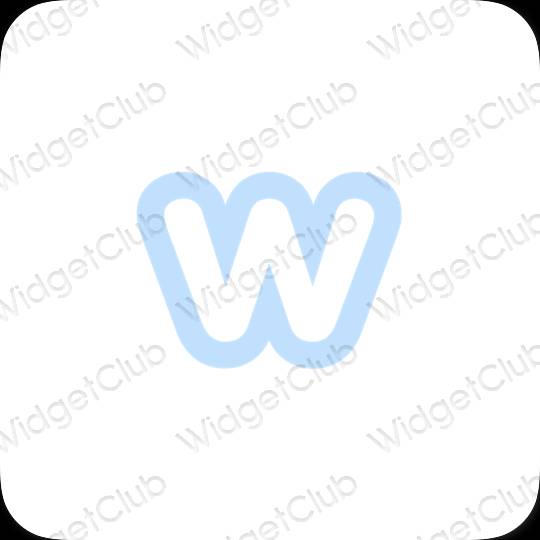 រូបតំណាងកម្មវិធី Weebly សោភ័ណភាព