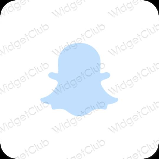 Aesthetic snapchat app icons