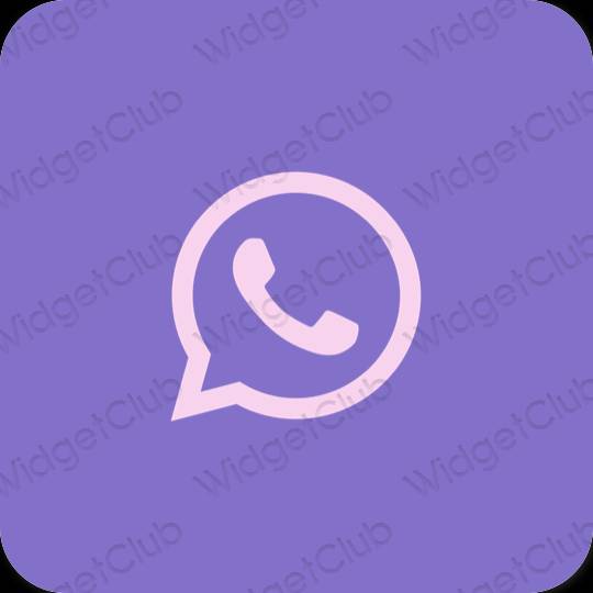 Estetické ikony aplikácií WhatsApp