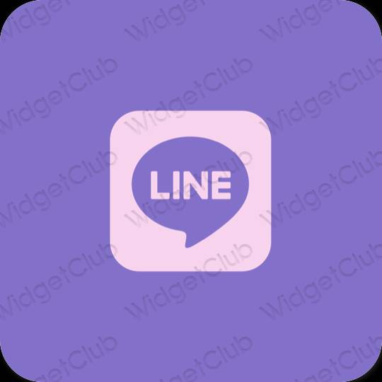 نمادهای برنامه زیباشناسی LINE