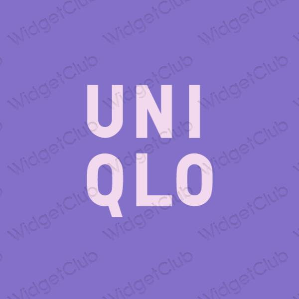 Aesthetic UNIQLO app icons