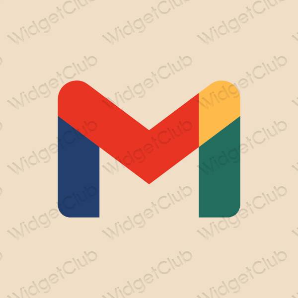 Esztétikus Gmail alkalmazásikonok
