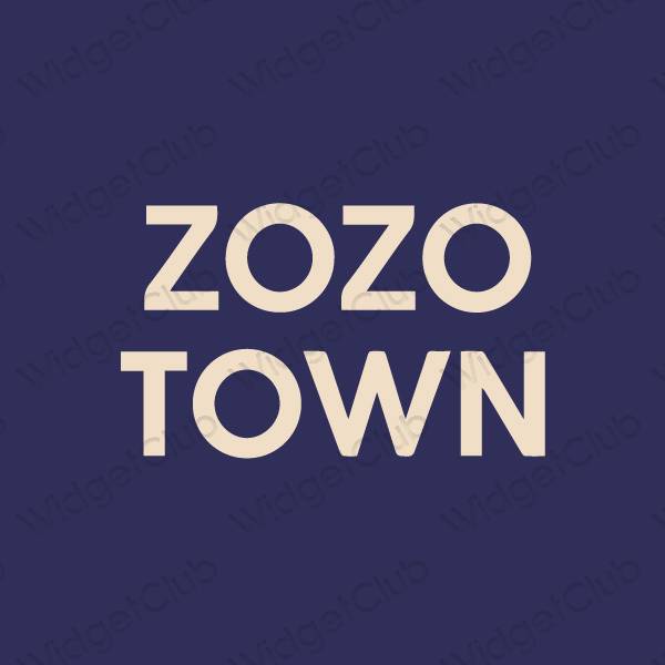 Aesthetic ZOZOTOWN app icons