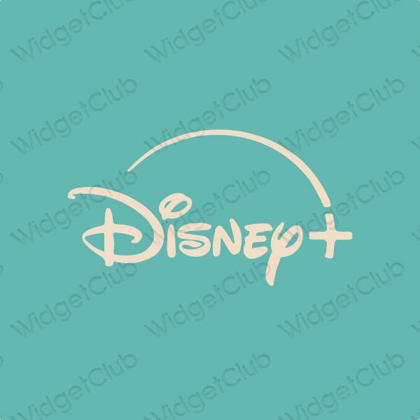Ikon apl Disney Estetik