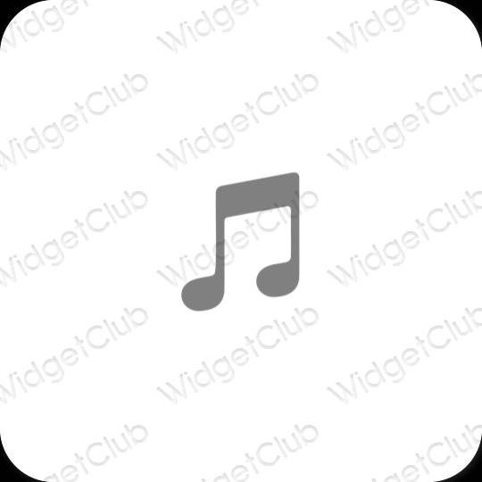 Estética Apple Music iconos de aplicaciones