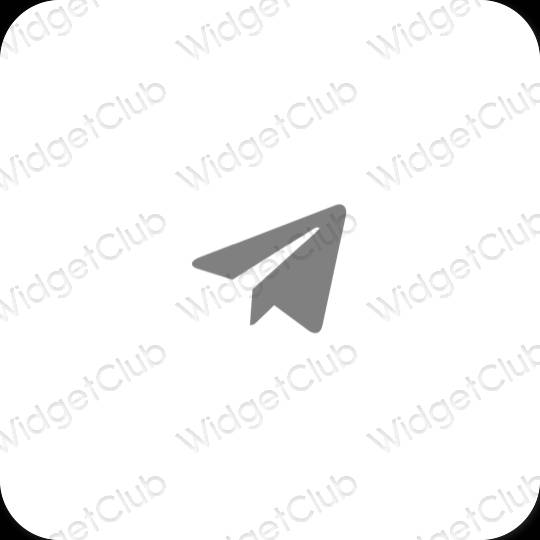 نمادهای برنامه زیباشناسی Telegram