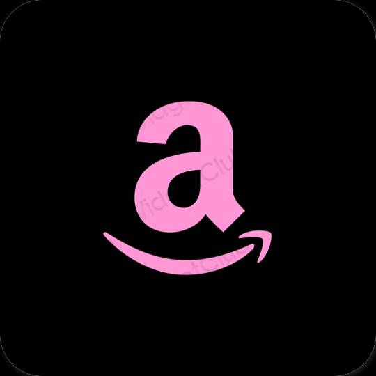 Icônes d'application Amazon esthétiques