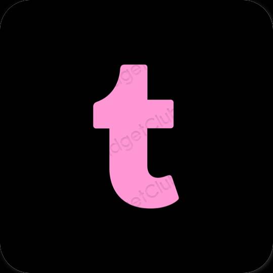 Æstetiske Tumblr app-ikoner