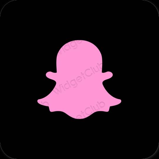 Aesthetic snapchat app icons