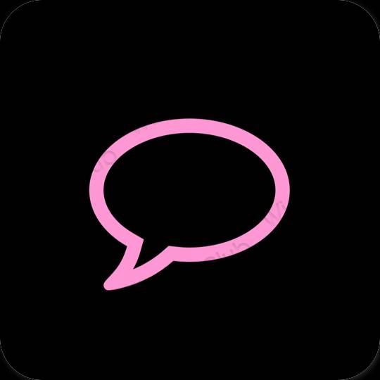 Esthetische Messages app-pictogrammen