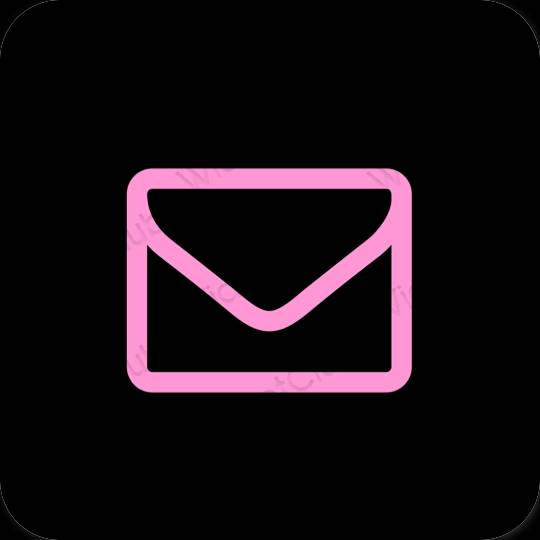 Estética Mail iconos de aplicaciones