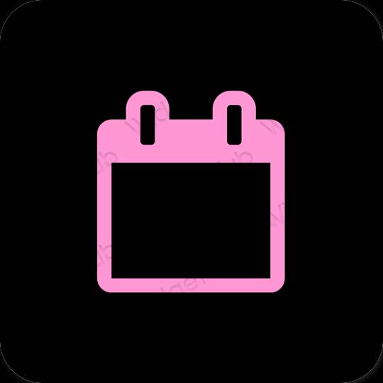 Aesthetic Calendar app icons