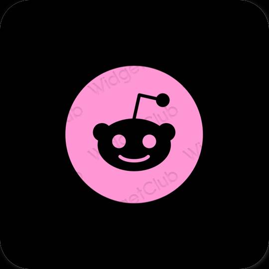 Aesthetic Reddit app icons