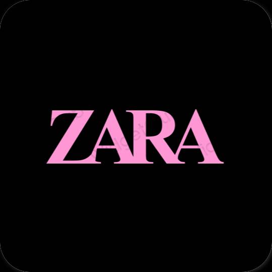 Aesthetic ZARA app icons