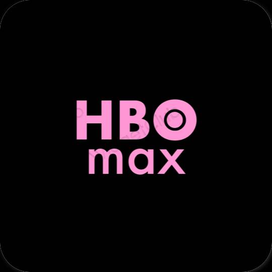 نمادهای برنامه زیباشناسی HBO MAX