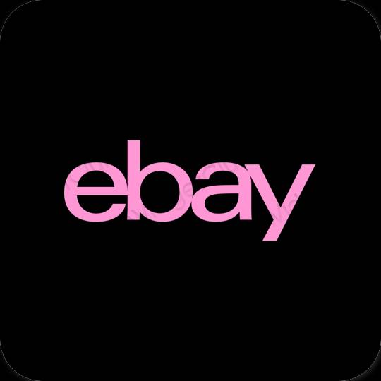 Æstetiske eBay app-ikoner