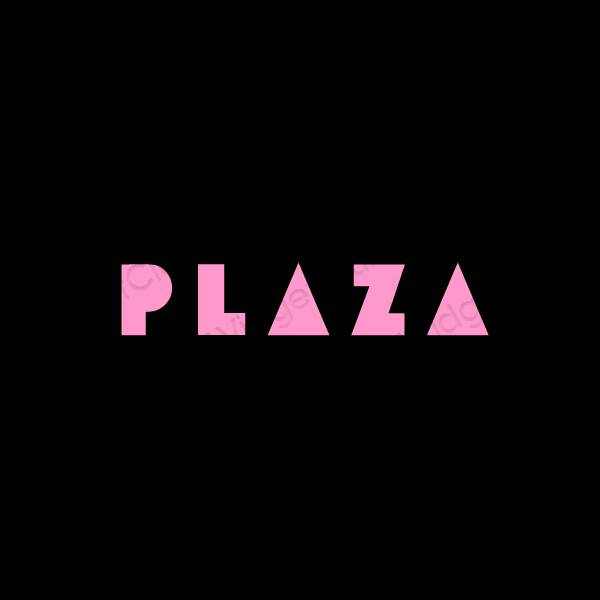 Aesthetic PLAZA app icons