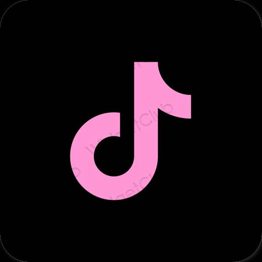 Esthetische TikTok app-pictogrammen