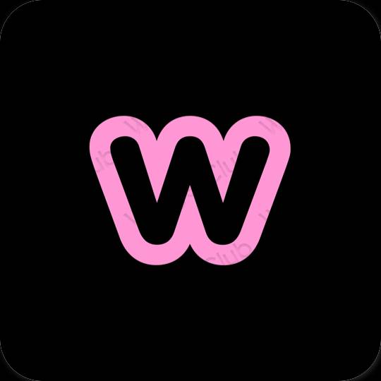 Weebly おしゃれアイコン画像素材