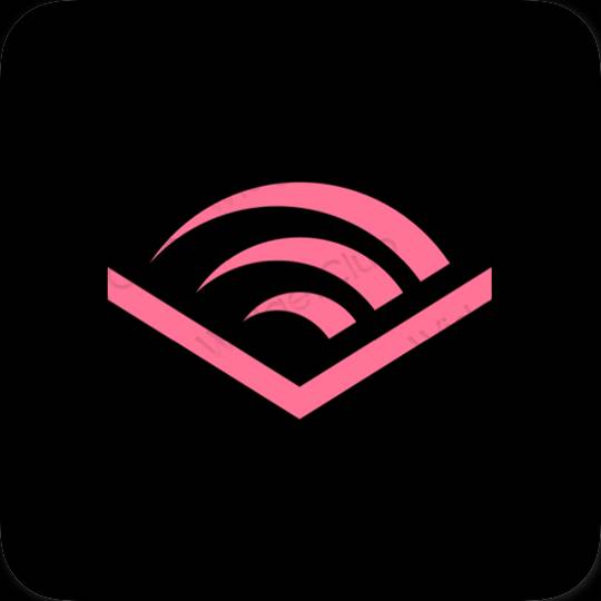 Aesthetic Audible app icons