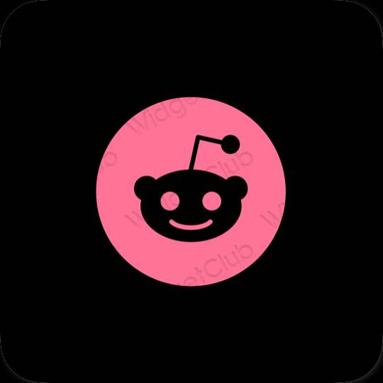 Aesthetic Reddit app icons