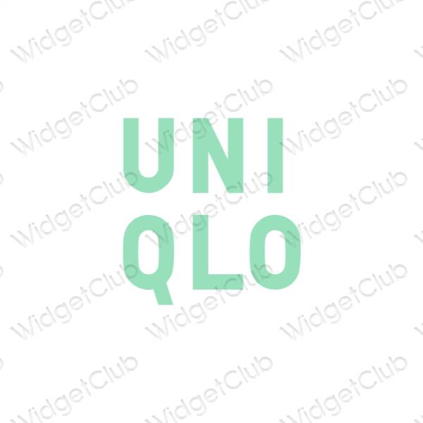 Estetické ikony aplikací UNIQLO