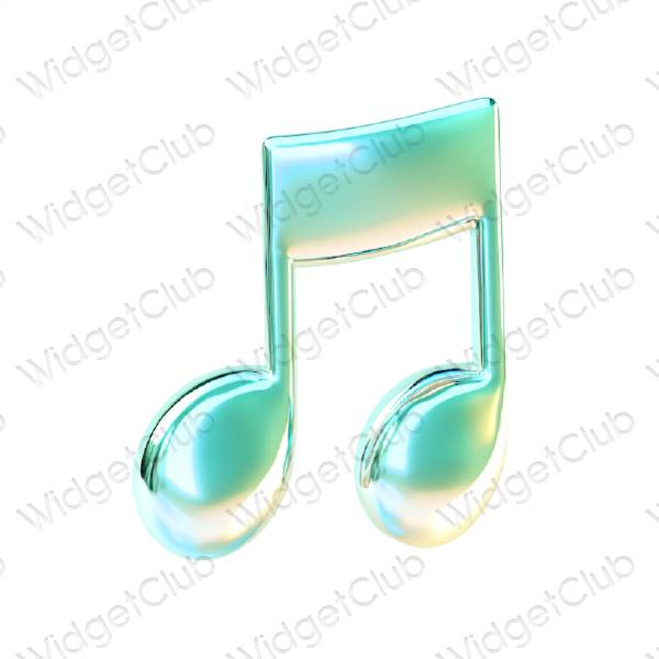Estetiska Music appikoner
